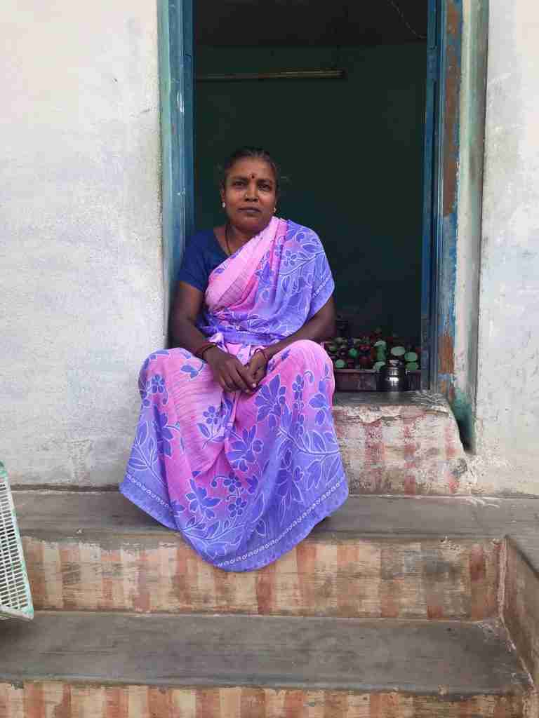 אישה הודית בדרום הודו