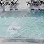 הבריכה החיצונית במלון Reiterhof אוסטריה