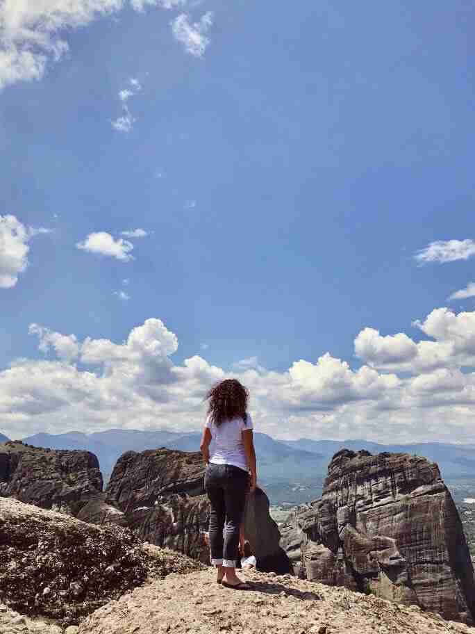 תצפית על המזרים התלויים - Meteora מטאורה יוון