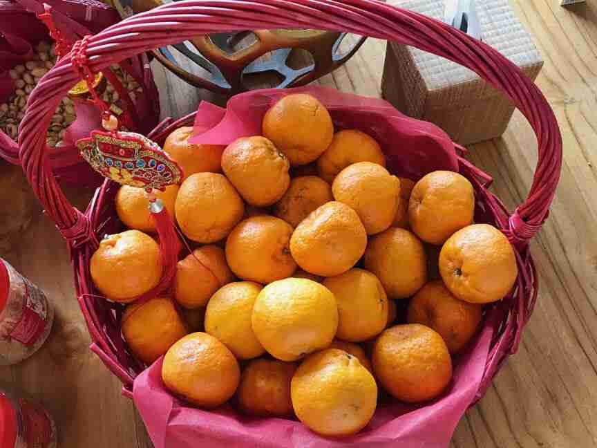 ראש השנה הסיני - תפוזים למזל