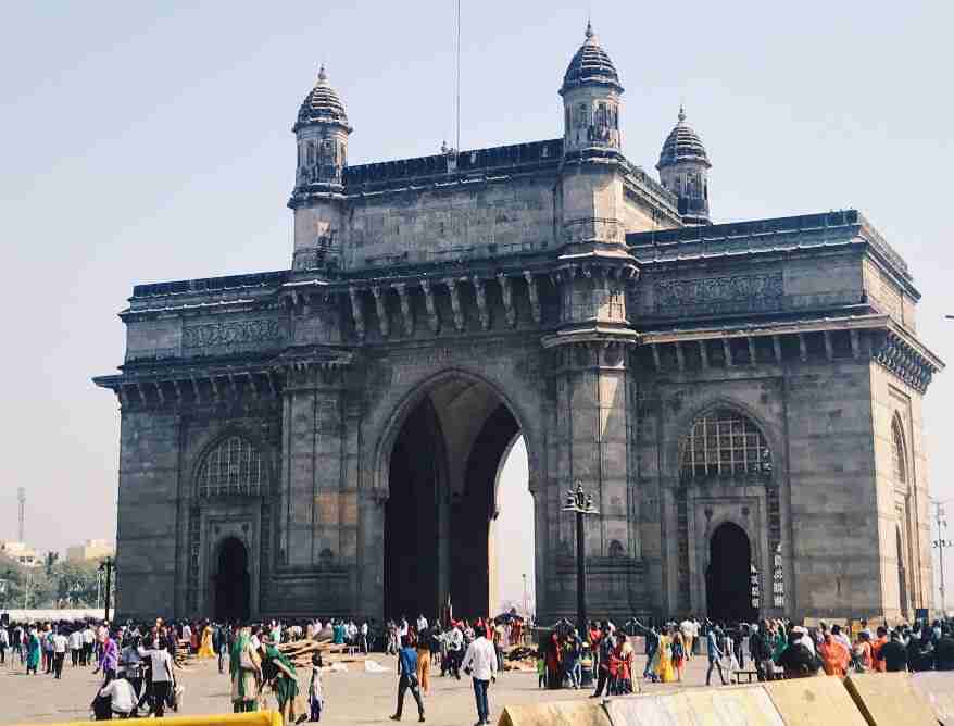 מבט לעבר השער להודו, מומבאי