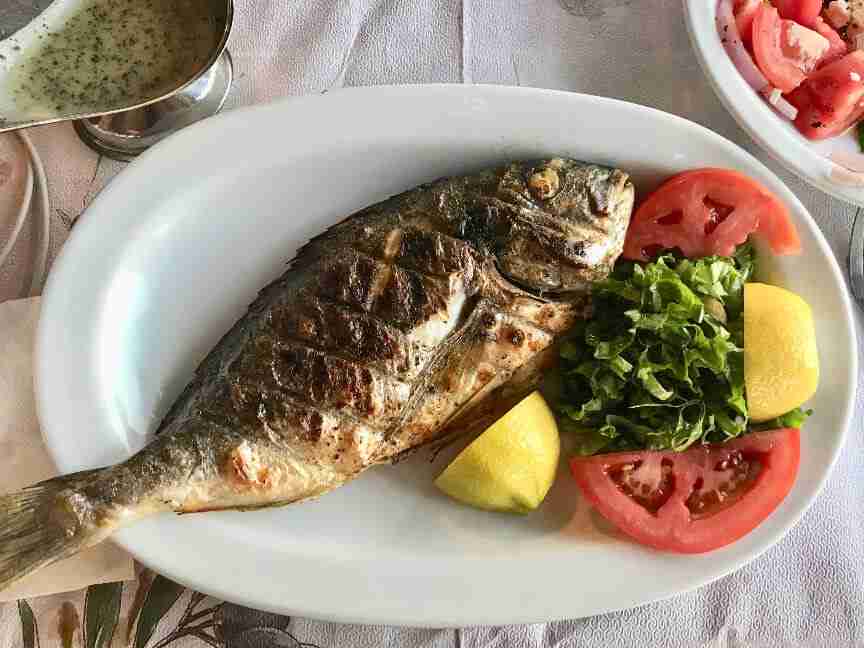 פליון יוון - מאכלי ים
