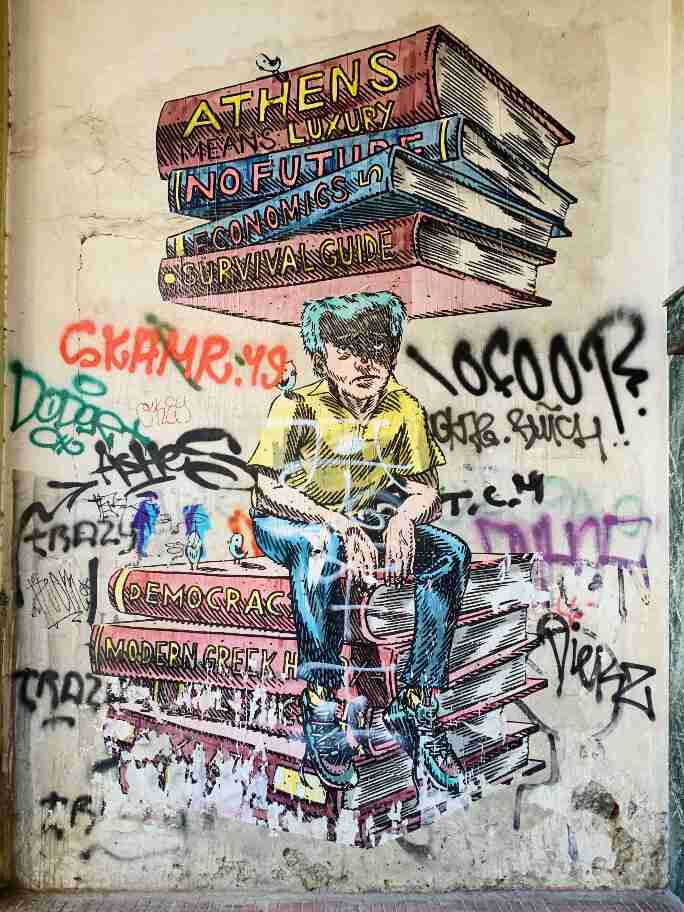 אמנות רחוב וגרפיטי באתונה