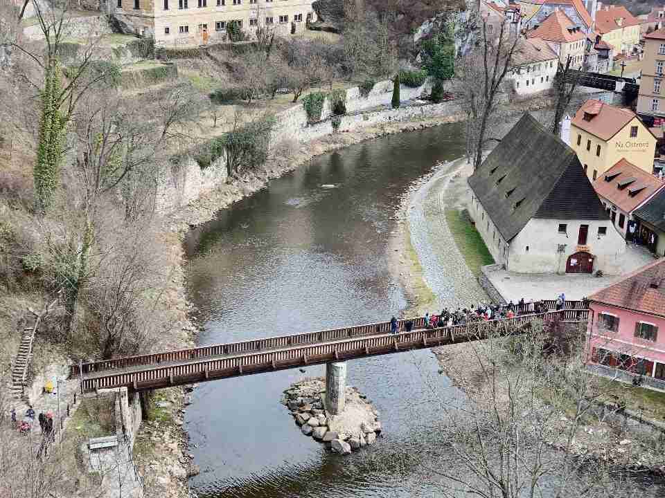 הגשר לטירת קרומלוב