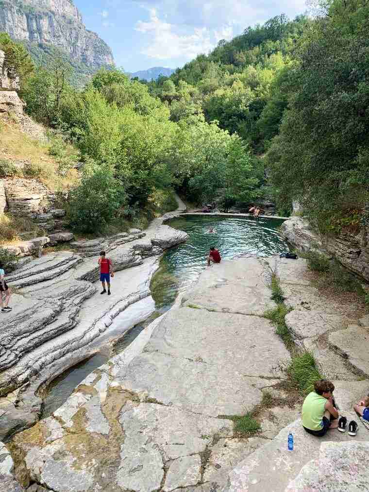 Papingo rock pools