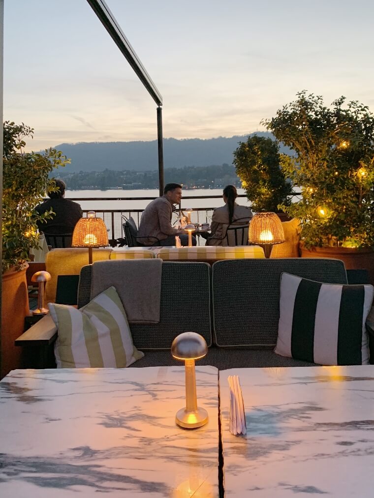 רופטופ של מלון La Reserve Eden au Lac Zurich ציריך
